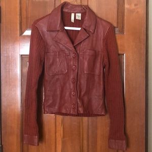 Genuine leather Twiggy jacket
